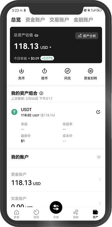 欧易交易所功能配图